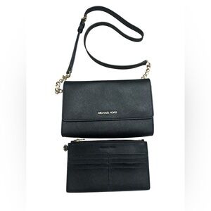 MICHAEL KORS - Jet Set 3 in 1 Clutch Crossbody Bag